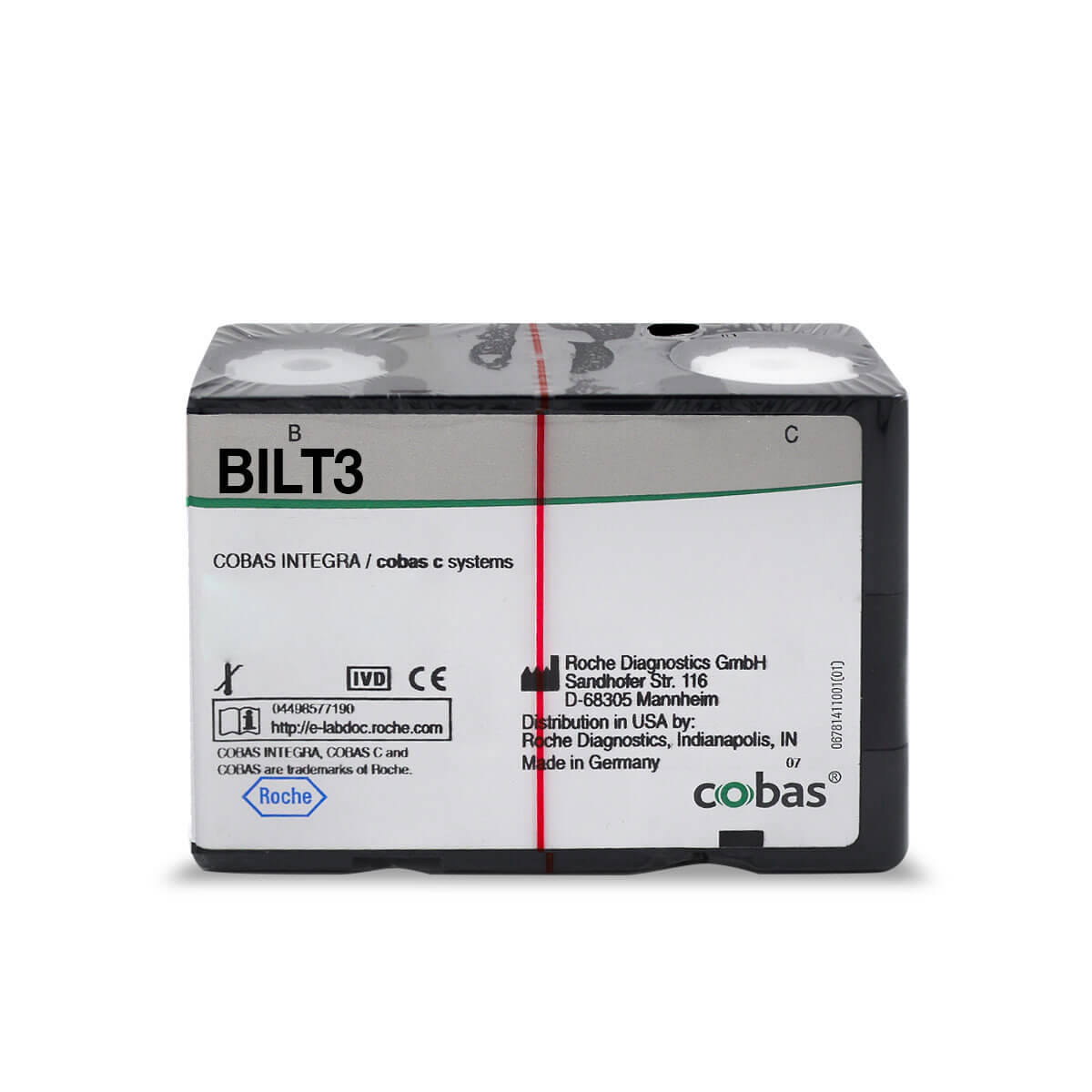 Bilirrubina Total - ROCHE C311 / C501, 250 TEST CAT: 5795397190
